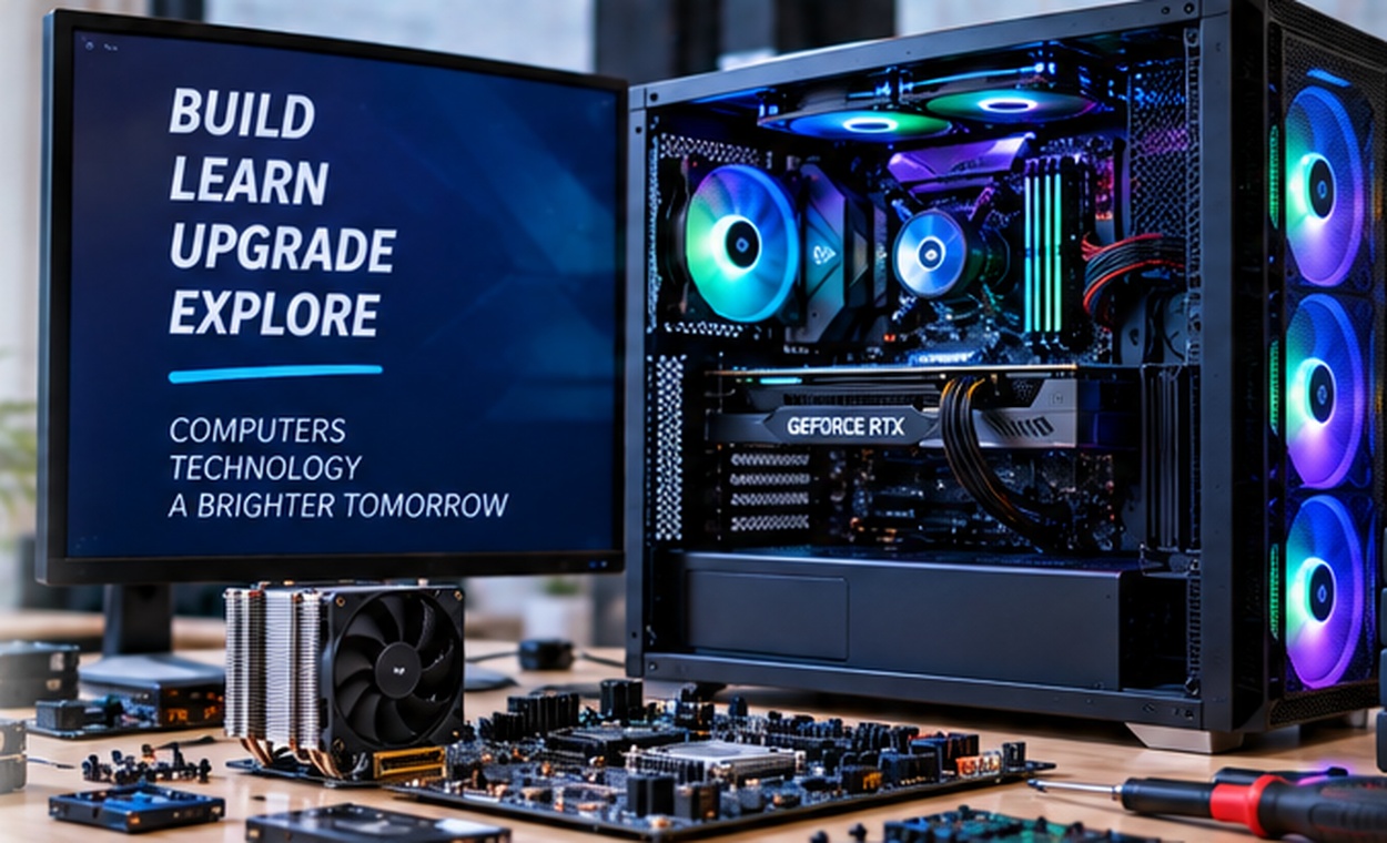 Custom desktop computer and PC components